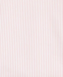 Pale Pink & White Tailored Fit Supraluxe Fine Bengal Formal Shirt