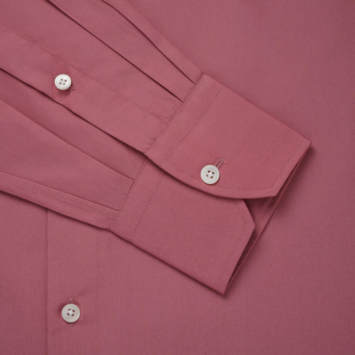 Pink Classic Fit Plain Cotton Formal Shirt