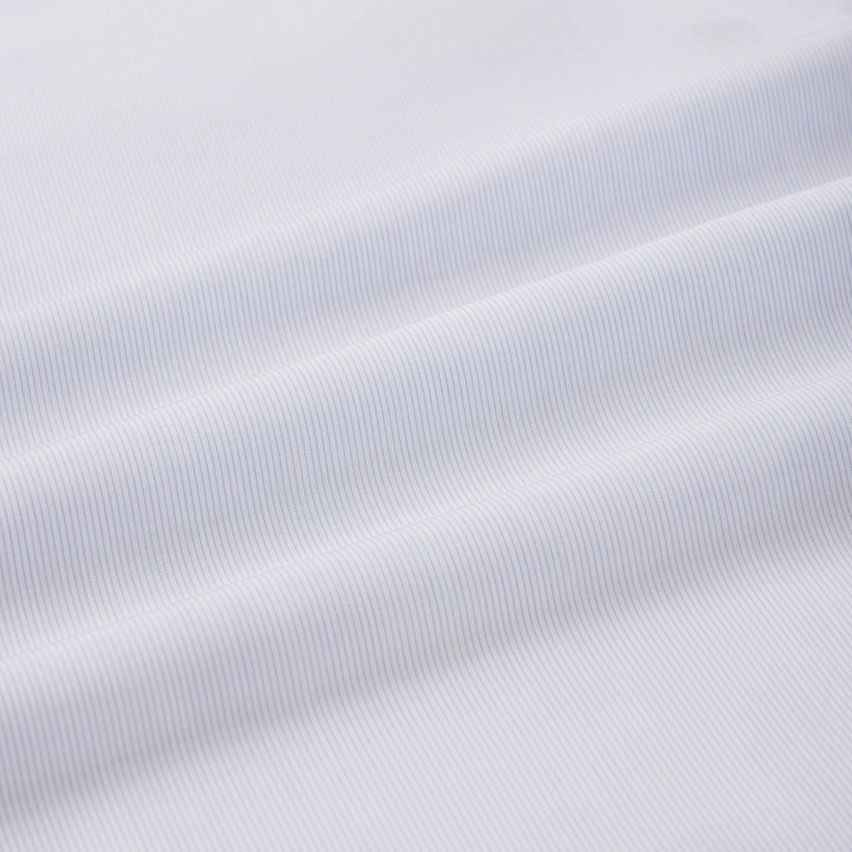 Pale Blue & White Slim Fit Pin Stripe Formal Shirt
